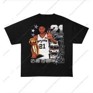 Tim Duncan T-Shirt, San Antonio Spurs Shirt, NBA Unisex T-Shirt Gift For Fan